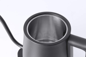 Cratita electrica CASO Coffee Classic Kettle, 0.6L, inox, negru mat - Img 5