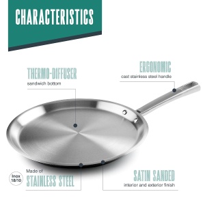 Creepsmaker Lacor 45829, inox 1810, 28 cm, PFOA-fri - Img 3