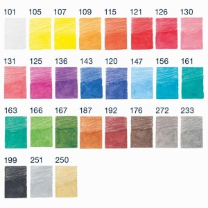 Creion colorat acquarell Faber-Castell Goldfaber Aqua, 27 culori, set complet - Img 5