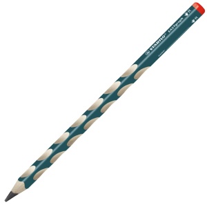 Creion ergonomic STABILO EASYgraph pentru dreptaci, HB, 3 culori - Img 2