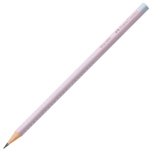 Creion Faber-Castell Grip 2001 B, set 6 bucati, culoare Blushing Sky - Img 2