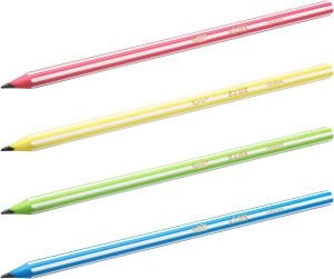 Creion grafit BIC Evolution 12 bucati, rezistent, usor de sters, culori diverse - Img 2