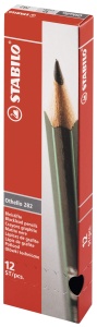Creion grafit STABILO Othello, 10 grade de duritate, design hexagonal - Img 4