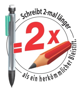 Creion mecanic BIC Matic 0,5 mm HB, 3 culori clip, 12 bucati - Img 9