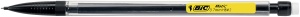 Creion mecanic BIC Matic 0.7 mm HB, cu radiera, sortimente culori clip - Img 3