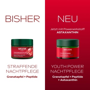 Crema de noapte WELEDA Youth Power cu Granatapfel, Peptide si Astaxanthin - Img 2