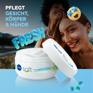 Crema hidratanta NIVEA Soft 200 ml cu vitamina E si jojoba - Img 6