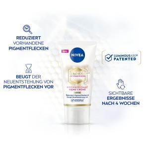 Crema pentru maini NIVEA Luminous 630 LSF15, 50 ml, anti-pigmentare, hidratanta - Img 2