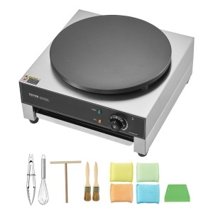 Crepe-Masina VEVOR 3000 W cu Placa Antiaderenta de 40 cm - Img 9