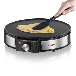 Crepes Maker Cloer 6630 30 cm Antiaderent 1200W Negru - Img 4