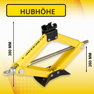 Cric hidraulic Dunlop 1500 kg Design compact Inaltime maxima 38 cm - Img 5