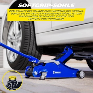 Cric hidraulic MICHELIN 2T 350 mm inaltime ridicare, 360 roti - Img 3