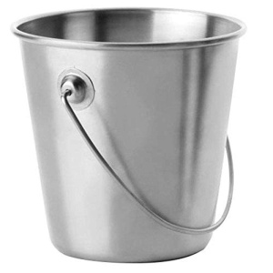 Cub de inox ibili 711809, 9 cm, argintiu
