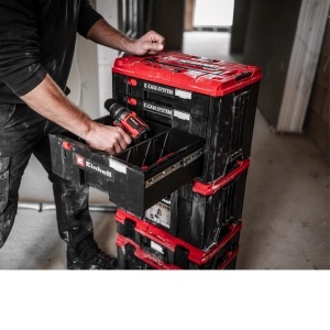 Cufar cu sertare Einhell E-Case, 3 sertare, capacitate 1000 kg, sistem modular - Img 2