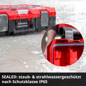 Cufar de unelte Einhell E-Case Rolling Workshop SEALED, 120 kg, modular - Img 7