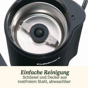 Cuisinart Rasnita de Cafea Compacta 1-12 Cesti Reglare Grad de Macinare - Img 4