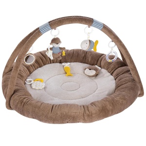 Culcus Activitate 3-D Otter - 7 Jucarii Detasabile, 85 cm, Materiale Moale