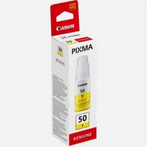 Culoare Gelb Canon GI-50 Y Cartus Original pentru Pixma G5050G6050, 70 ml - Img 2