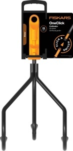 Cultivator Fiskars OneClick 1080684 19 cm Carbon NegruPortocaliu - Img 9