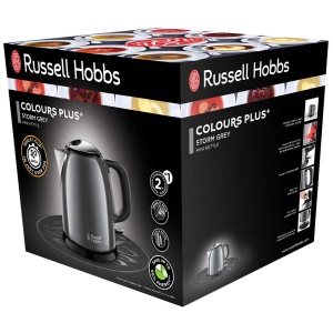 Cumpator de apa Russell Hobbs 24993-70, 1.0l, 2400W, inox gri - Img 2