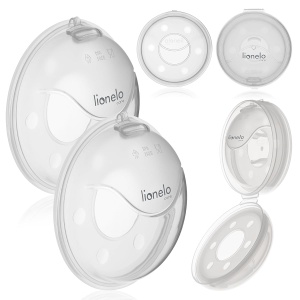 Cupa pentru colectare lapte matern Lionelo MILKY PLUS, 60 ml, 2 bucati, silicon BPA-free
