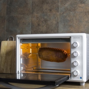 Cuptor cu convectie Cecotec BakeToast 4600, 46L, 2000W, Alb - Img 3