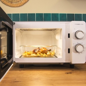 Cuptor cu microunde Cecotec Proclean 3120 Flatbed 20L 700W Grill 800W Tehnologie 3DWave - Img 4