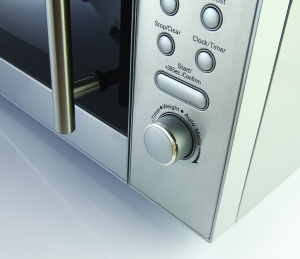 Cuptor cu microunde ECG MTD 231 S, 800 W, 23 L, inox, argintiu - Img 3