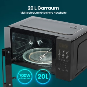 Cuptor cu microunde Hisense H20MOBS4HI 20 L 700W InverterTechAcoperire ceramicaGatit personalizat multifazatFunctie de dezghetareProgram automatMod Ec - Img 4