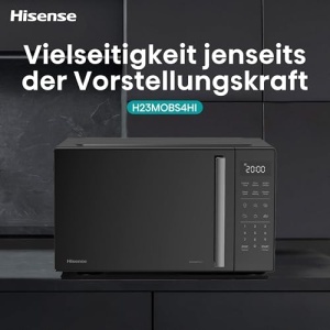 Cuptor cu microunde Hisense H23MOBS4HI 23 L 900W InverterTechAcoperire ceramicaSticla premiumGatit personalizat multifazatFunctie de dezghetare10 nive - Img 17