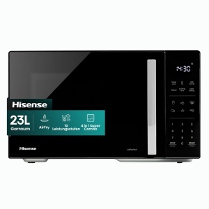 Cuptor cu microunde Hisense H23MOBS5HC, 23L, 900W, Air Fry, Negru
