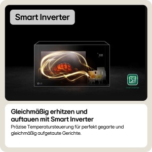 Cuptor cu microunde LG Electronics MH 6565 CPS, 47.6 cm, inox, Smart Inverter - Img 2