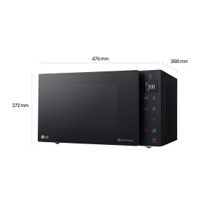Cuptor cu microunde LG MH6535GDS, 25 L, 1000 W, cu grill, negru - Img 6