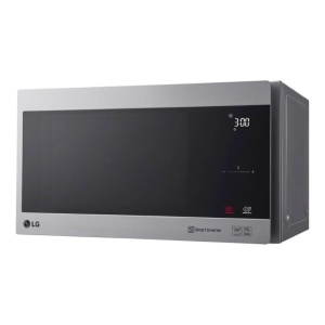 Cuptor cu microunde LG MS2595CIS cu tehnologie Smart Inverter, capacitate 25 litri, 1000 W, programe automate, niveluri de putere reglabile si functie EasyClean, argintiu