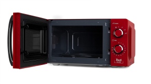 Cuptor cu microunde Orbegozo MI 2121, 20L, 700W, Rosu - Img 2