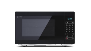 Cuptor cu microunde SHARP MS51EB (cuptor cu microunde: 900W, 5 niveluri de putere, functie de dezghetare, dimensiuni: 513x306x394cm), negru - Img 2