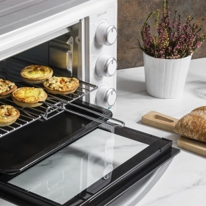 Cuptor electric Cecotec Minibackofen Bake Toast 2300, 23 L, 1500 W, alb - Img 8