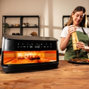 Cuptor electric Cecotec Pizza Fry 7000, 7 l, 2200 W, touchscreen - Img 7