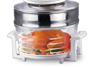 Cuptor Halogen BEPER BF.640, Capacitate 18 Litri, Timer 60 Minute, Alb - Img 3