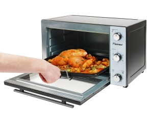 Cuptor Mini Bestron AOV31PS, 31L, 1500W, Inox - Img 4