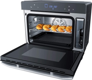 Cuptor multifunctional cu abur Steba DG 30, cuptor cu abur fierbinte pentru gatire usoara sub presiune, izolatie eficienta a carcasei pentru consum redus de energie, 47 de programe automate, programe DIY, 27 litri - Img 7