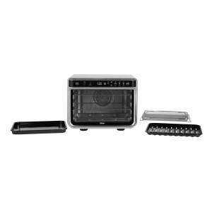 Cuptor Multifunctional Ninja Foodi 10-in-1, 2 niveluri, 33.5 cm, ArgintiuNegru - Img 2