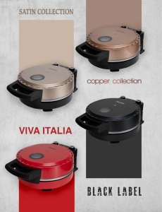 Cuptor pentru pizza Bestron APZ500BL, 320C, negru mat - Img 6