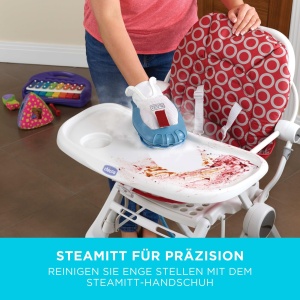 Curatator cu abur BLACKDECKER 15 in 1 Mop cu abur cu manusa cu abur Steamitt pentru curatarea suprafetelor AutoSelect pentru cantitatea potrivita de a - Img 4