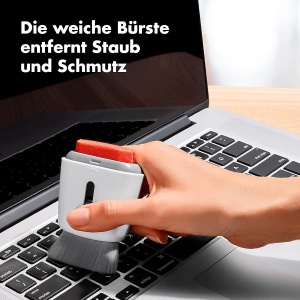 Curatitor Laptop OXO Good Grips cu Perie Retractabila si Pad Microfibra - Img 4