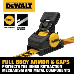 Curea de fixare DEWALT DXBC9002, 5,1 x 3 m, 5,1 kg capacitate, 1,5 kg rezistenta - Img 6