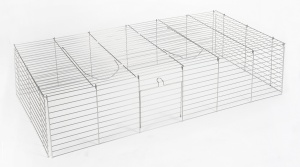 Custodie pentru rozatoare Kerbl Maxi Baldo Twin, 120x58x86 cm, culoare albastru inchis - Img 7