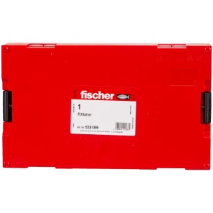 Cutie de depozitare fischer FixTainer, 6 compartimente, cu maner - Img 3