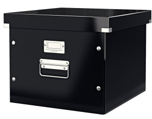 Cutie de depozitare Leitz Click Store, A4, 25L, Negru