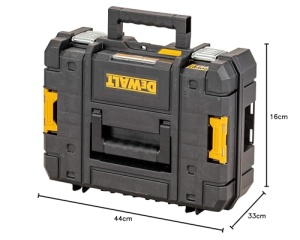 Cutie de unelte DeWalt T STAK II DWST83345-1, IP54, 24L, cu maner ergonomic - Img 9